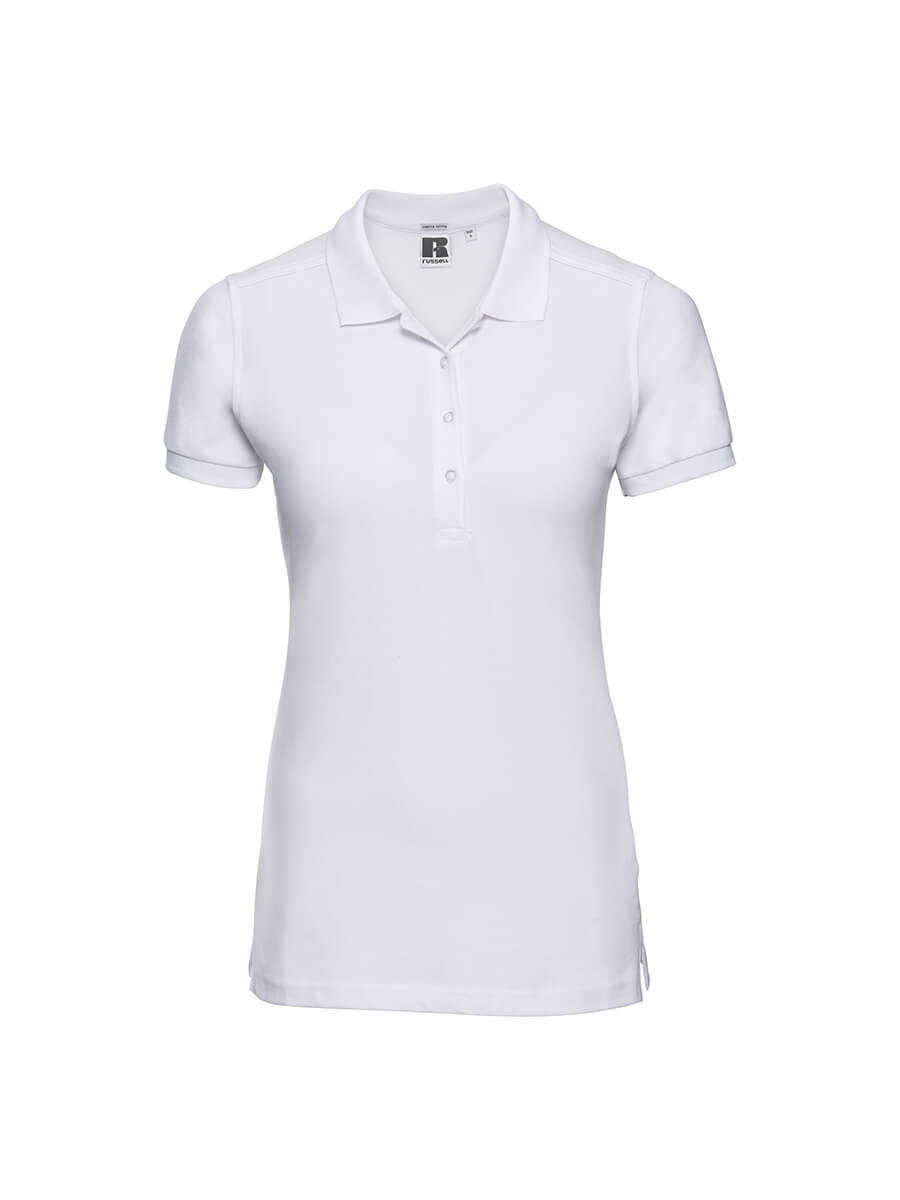 566F – POLO DONNA MANICA CORTA STRETCH