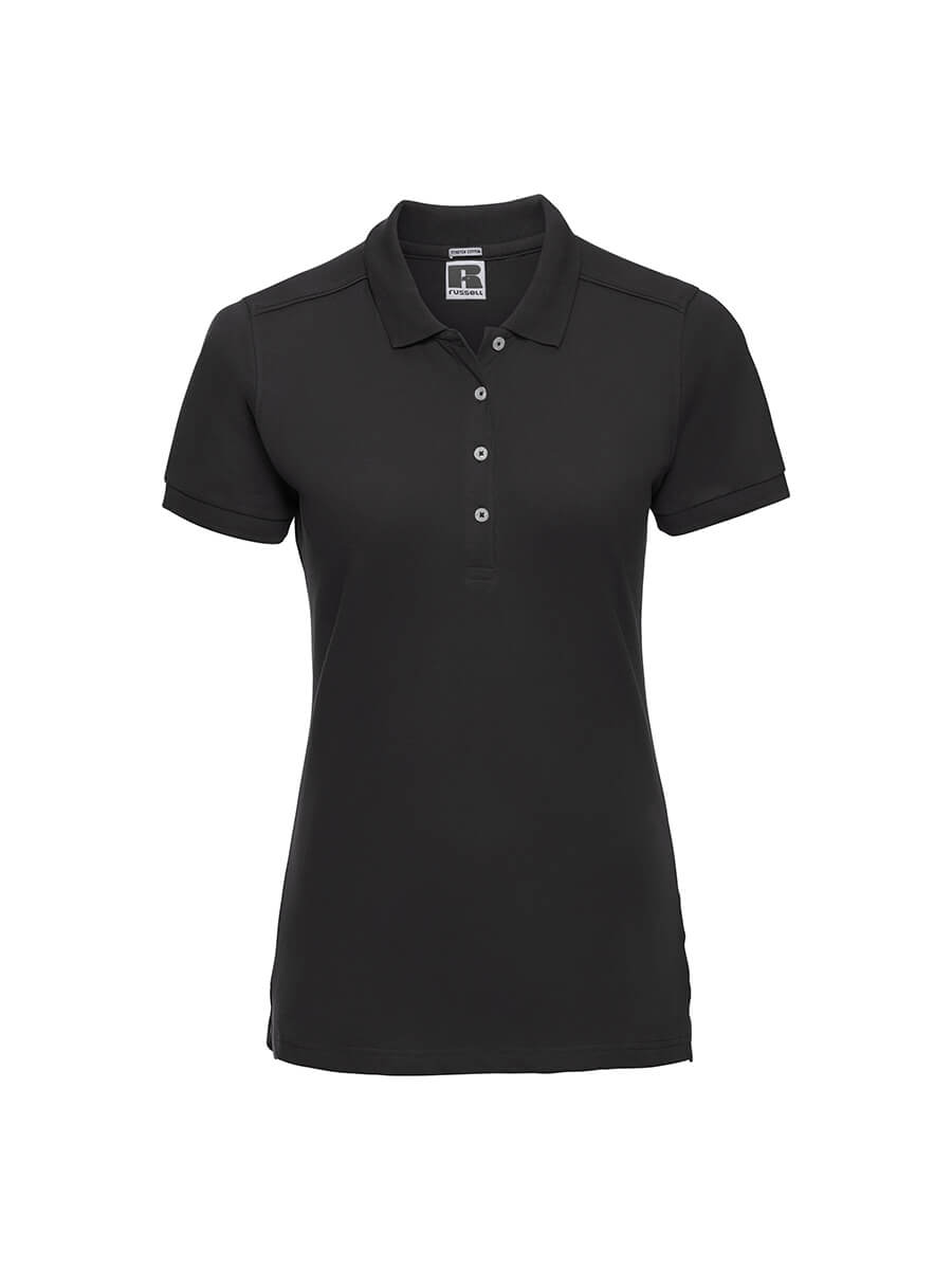 566F – POLO DONNA MANICA CORTA STRETCH