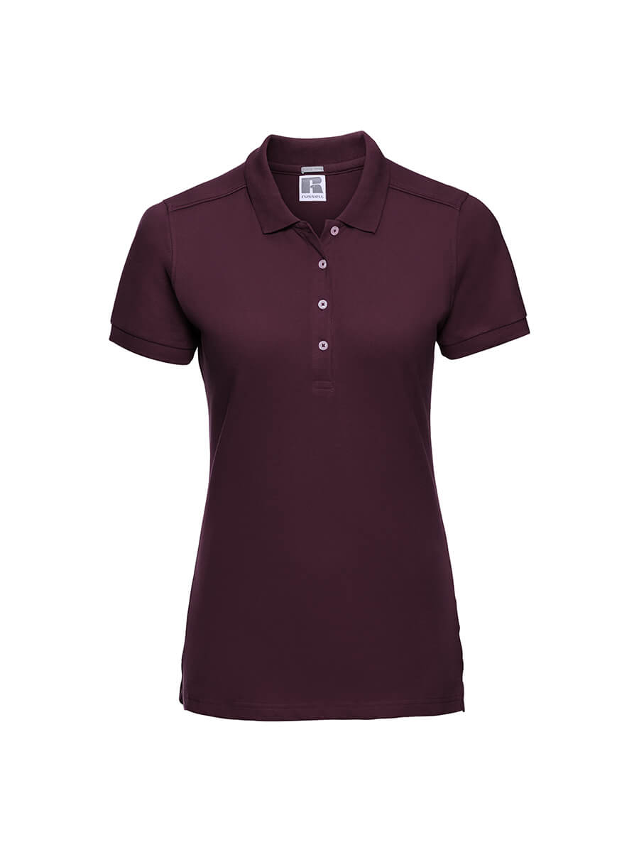 566F – POLO DONNA MANICA CORTA STRETCH