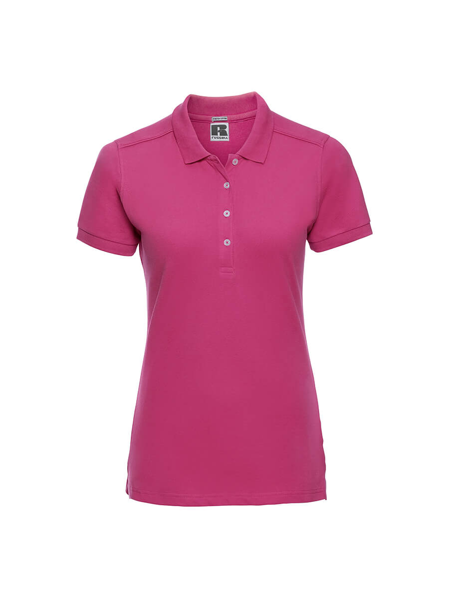 566F – POLO DONNA MANICA CORTA STRETCH