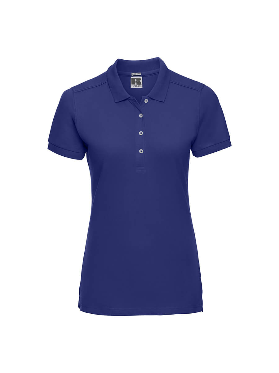 566F – POLO DONNA MANICA CORTA STRETCH