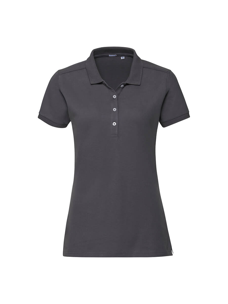 566F – POLO DONNA MANICA CORTA STRETCH
