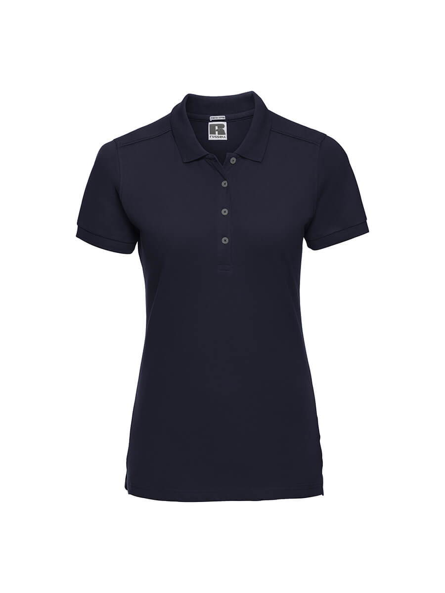 566F – POLO DONNA MANICA CORTA STRETCH
