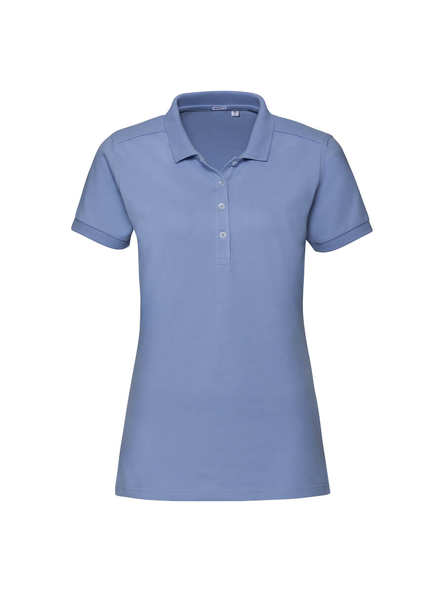 566F – POLO DONNA MANICA CORTA STRETCH