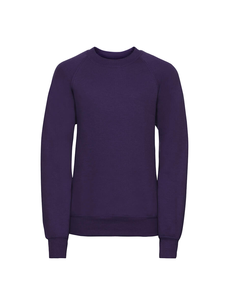 762B – FELPA BAMBINO GIROCOLLO CLASSICA