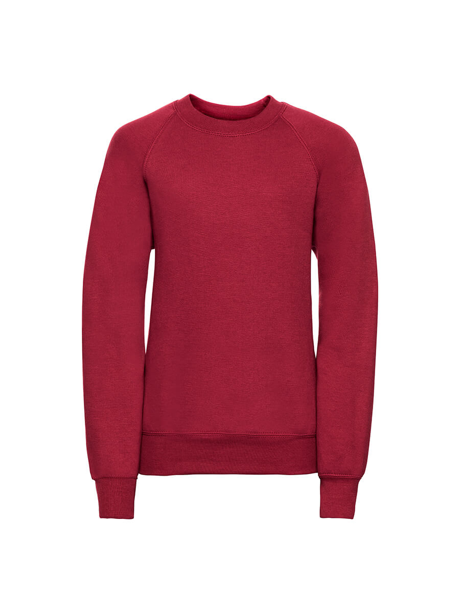 762B – FELPA BAMBINO GIROCOLLO CLASSICA