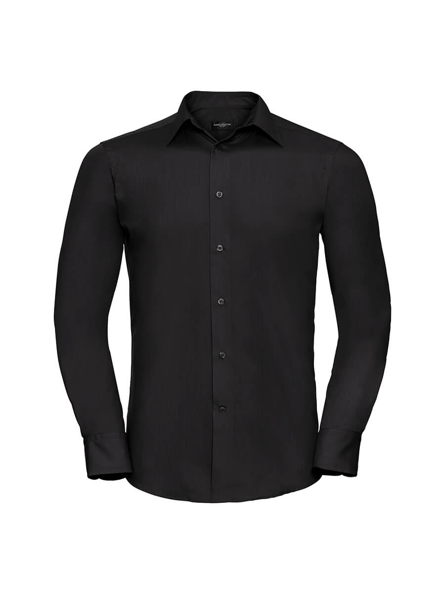 924M – CAMICIA UOMO MANICA LUNGA POPELINE