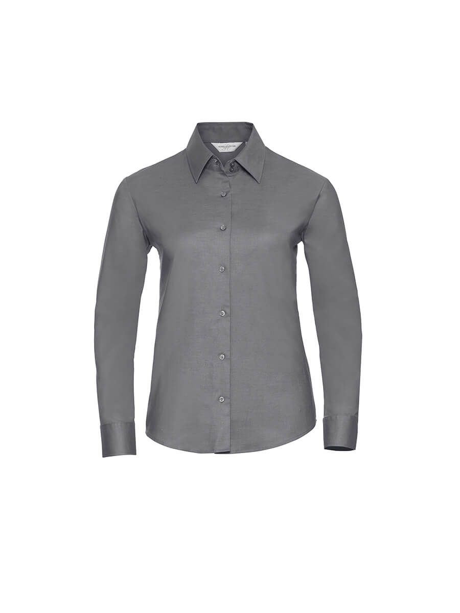 932F – CAMICIA DONNA MANICA LUNGA OXFORD