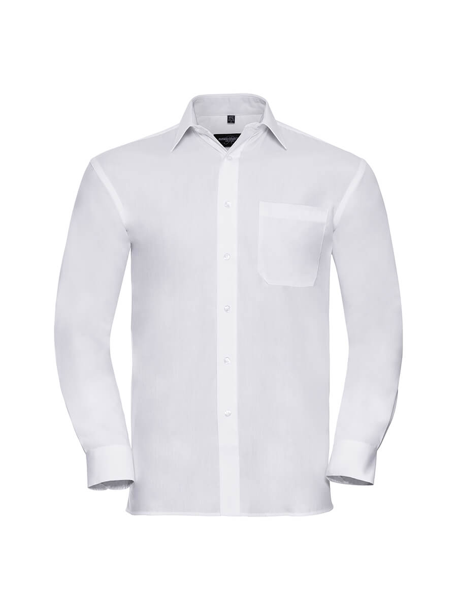 936M – CAMICIA UOMO MANICA LUNGA POPELINE