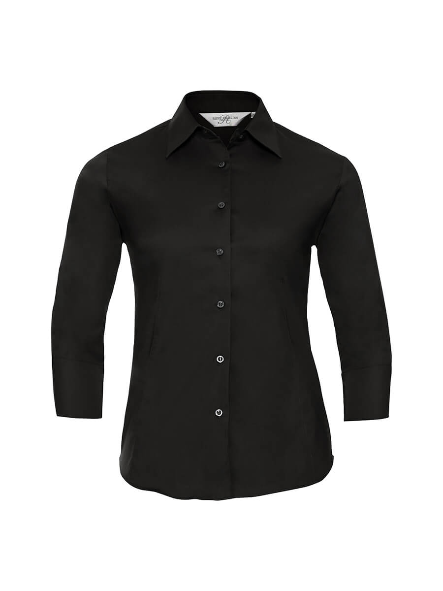 946F – CAMICIA DONNA MANICA 3/4 STRETCH