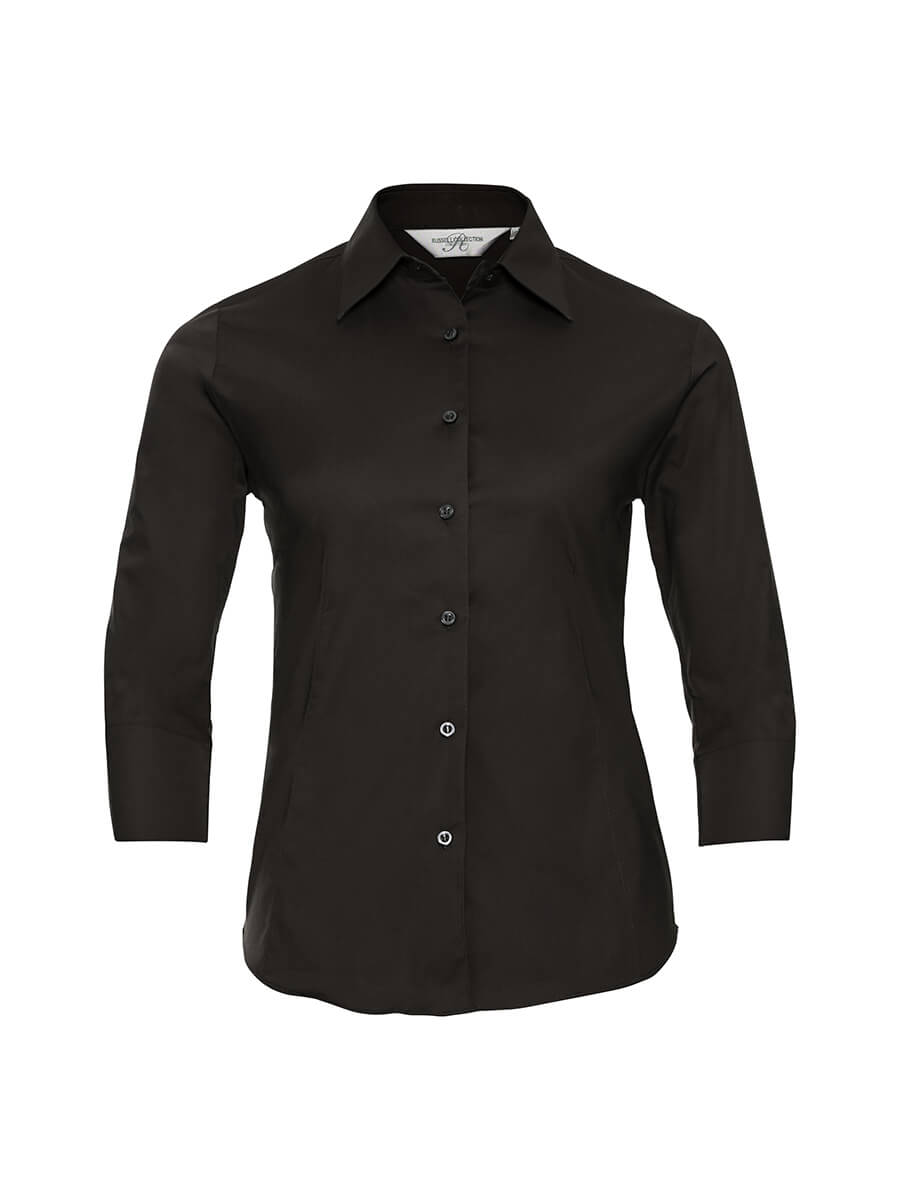 946F – CAMICIA DONNA MANICA 3/4 STRETCH