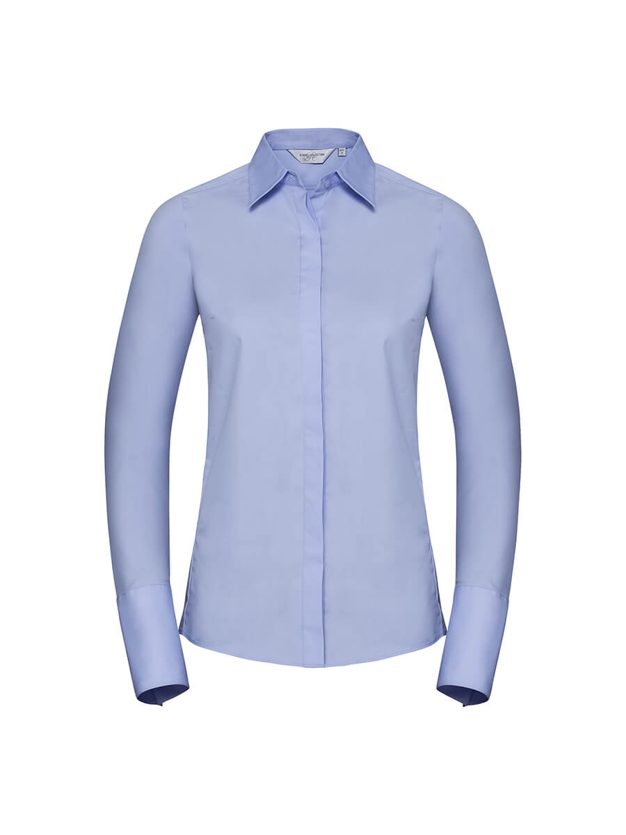 960F – CAMICIA DONNA MANICA LUNGA STRETCH